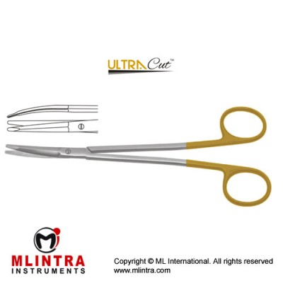  UltraCut™ TC Kelly Face-lift Scissor Toothed Stainless Steel, 18 cm - 7"